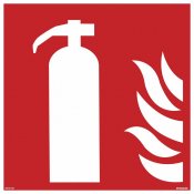 Brandskylt brandsläckare - eu standard